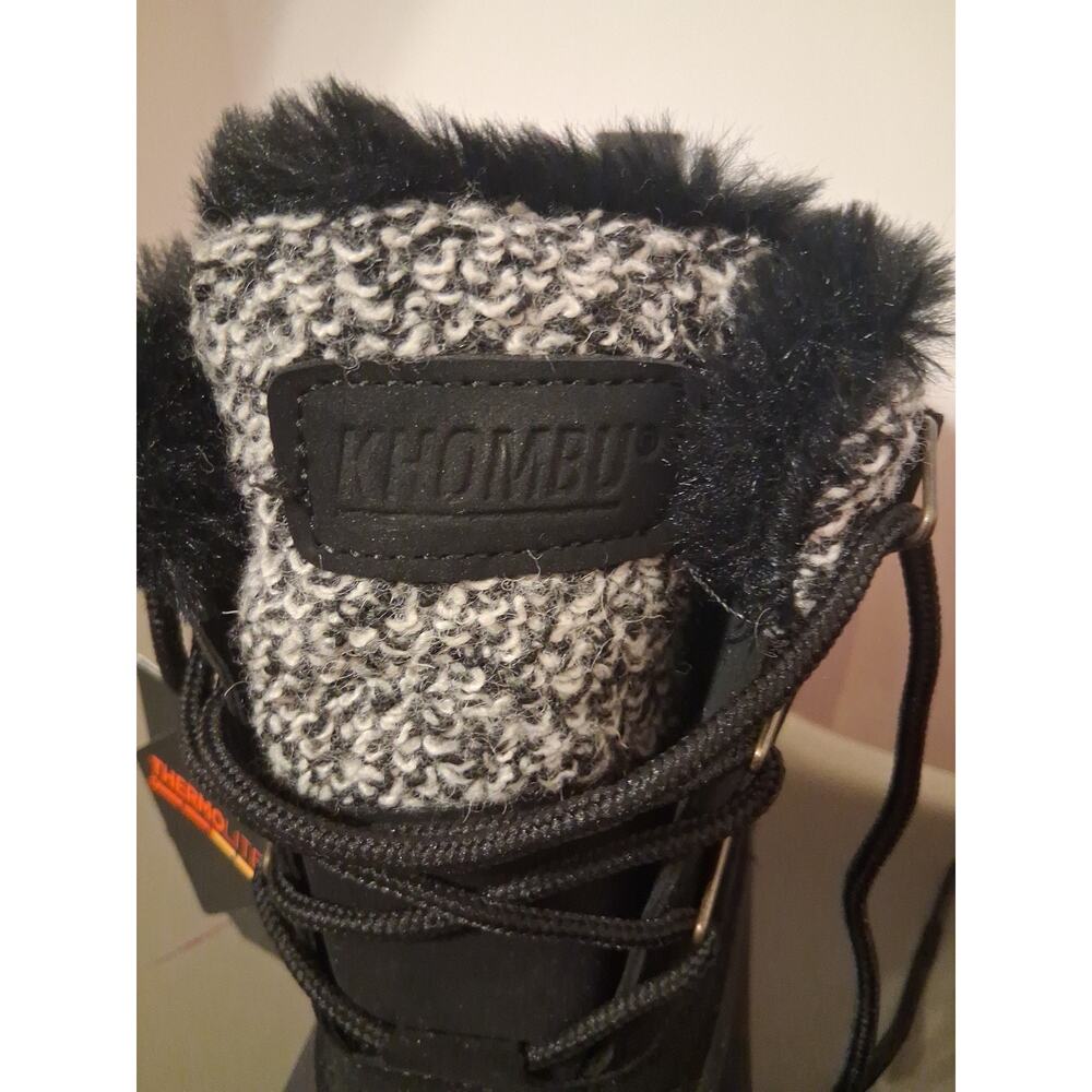 NEW KHOMBU Women's Keri Faux Fur-Lined Duck Boots (Size 8) - Picture 3 of 9
